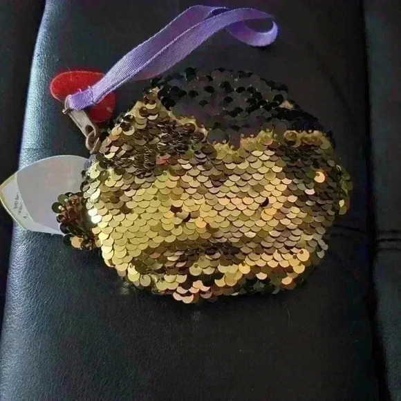Ty monkey pouch “coconut” flip sequins with tags - Picture 2 of 3